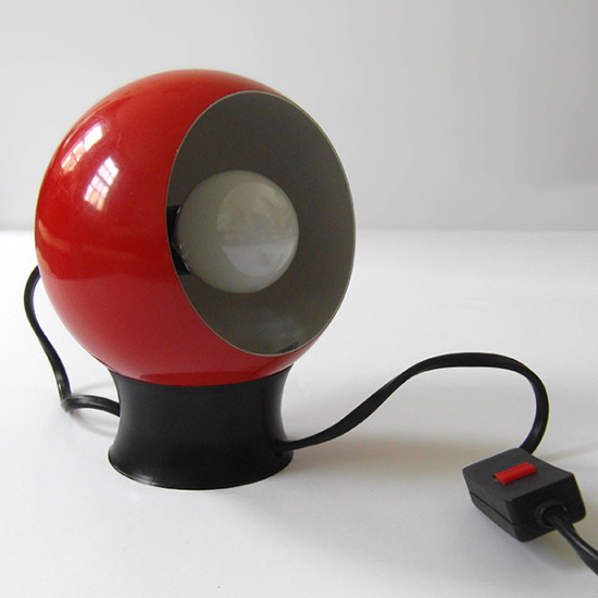 60s/70s ball lamp by Frandsen of Denmark
