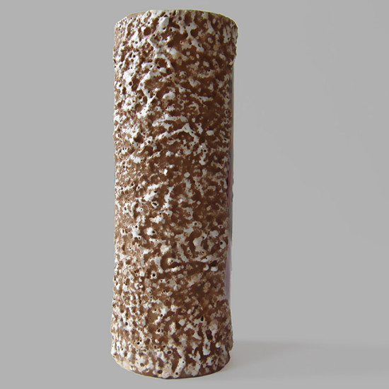 Large Italian 50s/60s lava girl vase by Caby