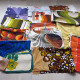 Huge bundle of 60s/70s fabrics for project work
