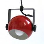 Danish hanging ball lamp with adjustable frame  