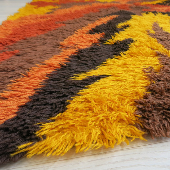 Ege Rya 1960s/70s wool rug made in Denmark
