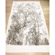 Huge Danish plants textile art print 60s/70s