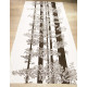 Huge Danish trees textile art print 60s/70s