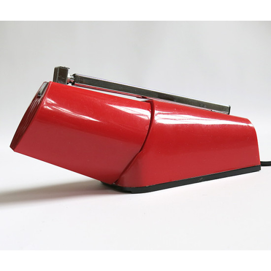 HBH red halogen desk and work lamp Danish 1970s