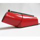 HBH red halogen desk and work lamp Danish 1970s