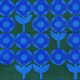Heals Peter Hall Verdure 1960s single curtain