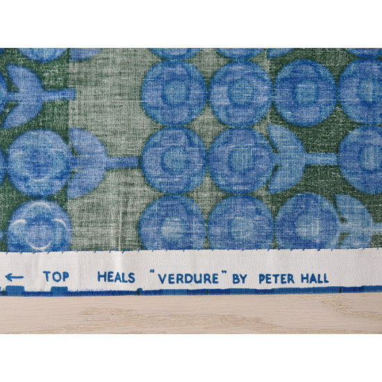 Heals Peter Hall Verdure 1960s single curtain
