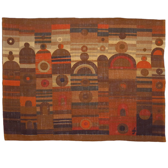 Södahl Design A/S of Denmark vintage townscape artwork