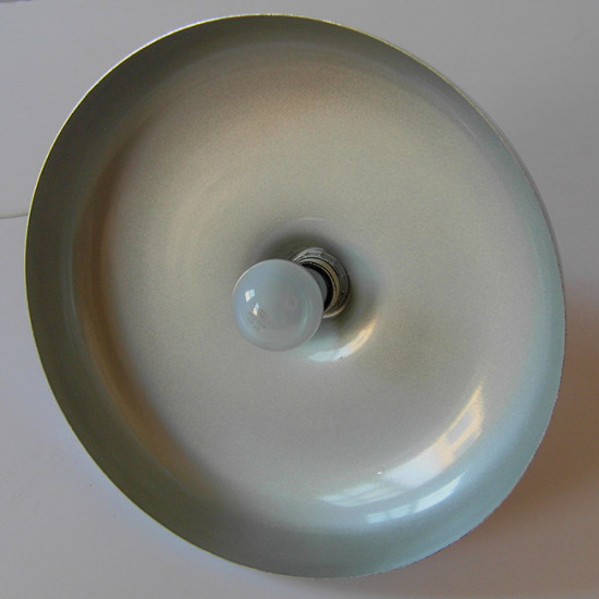 Bentler of Denmark large chrome pendant light