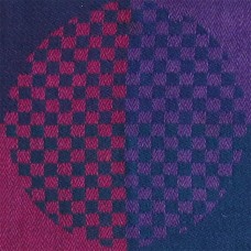 Georg Jensen Damask 1970s op art table place mats purple