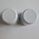 Pair of vintage Newman Melamine Ware beakers 1960s