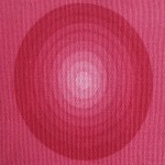 Vintage 1970s Verner Panton Mira-X circles fabric tablemat