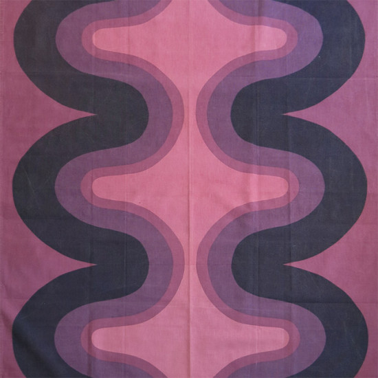 Södahl Design large cotton screenprint Puebla by Hans-Jürgen Schöbel