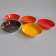 Set of 5 vintage Rosti Mepal Dinnerware melamine dishes