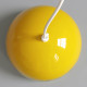 Yellow Kalas Arabia pendant light designed by Kaj Franck for Fog & Mørup