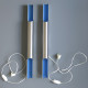 Pan-Opticon wall lights designed by Bent Karlby for Lyfa