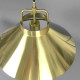 Rise-and-fall pendant light designed by Fritz Schlegel for Lyfa