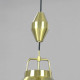 Rise-and-fall pendant light designed by Fritz Schlegel for Lyfa