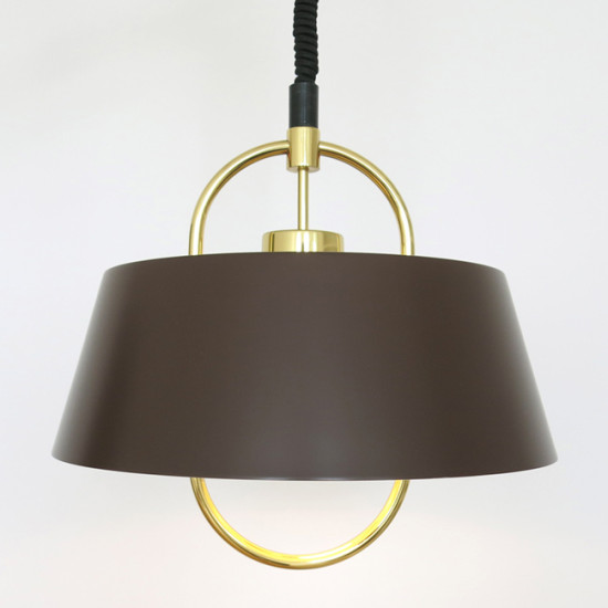 Hercules rise and fall pendant light by Jo Hammerborg for Fog & Mørup
