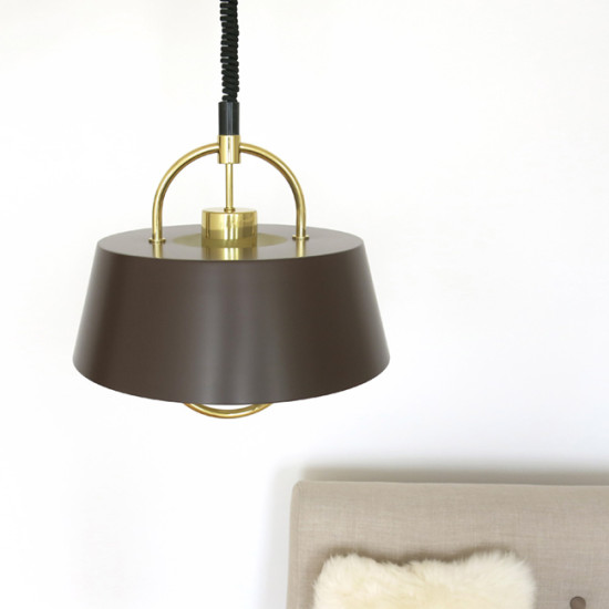 Hercules rise and fall pendant light by Jo Hammerborg for Fog & Mørup