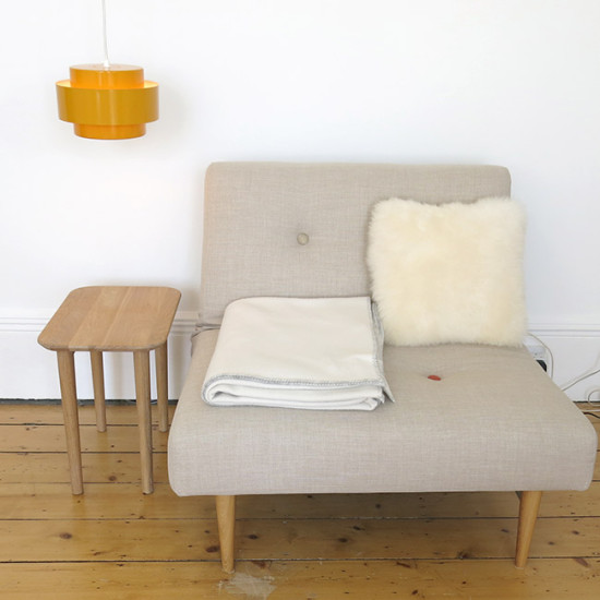 A yellow Rainbow Line Juno pendant light by Jo Hammerborg for Fog & Mørup