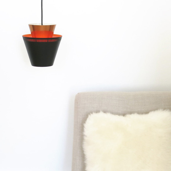 Danish hygge style Matador lamp by Jo Hammerborg for Fog & Mørup, 1960s