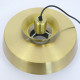 Brass Nova pendant lamp by Jo Hammerborg for Fog & Mørup, 1960s