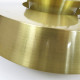 Brass Nova pendant lamp by Jo Hammerborg for Fog & Mørup, 1960s