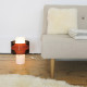 Acrylic/perspex multi-use lamp by Yki Nummi for Orno Finland, 1960s