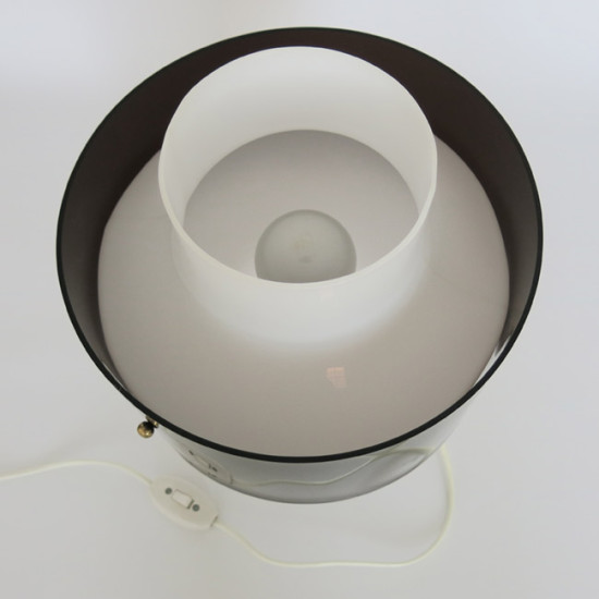 Acrylic/perspex multi-use lamp by Yki Nummi for Orno Finland, 1960s