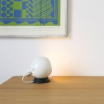 White Mag bubble lamp by Abo Randers of Denmark, 1960s–70s  