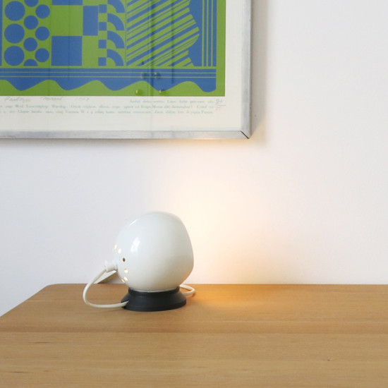 White Mag bubble lamp by Abo Randers of Denmark, 1960s–70s
