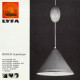 Kegle conical rise-and-fall pendant light produced by Lyfa, 1950s