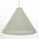Kegle conical rise-and-fall pendant light produced by Lyfa, 1950s