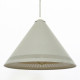Kegle conical rise-and-fall pendant light produced by Lyfa, 1950s
