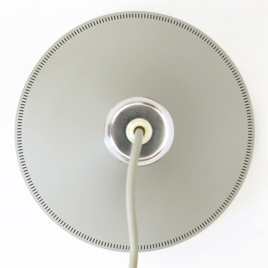 Kegle conical rise-and-fall pendant light produced by Lyfa, 1950s