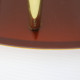 Single pendant light by Jo Hammerborg for Fog & Mørup, 1970s acrylic and brass
