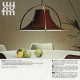 Single pendant light by Jo Hammerborg for Fog & Mørup, 1970s acrylic and brass
