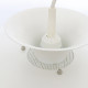 Large vintage Danish modern multi-layered pendant light by Top Lamper, 1970s