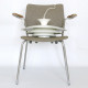 Large vintage Danish modern multi-layered pendant light by Top Lamper, 1970s