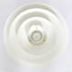 Large vintage Danish modern multi-layered pendant light by Top Lamper, 1970s