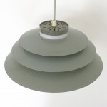 Danish modern Trenta pendant light designed by Bent Karlby for Lyfa, 1960s  