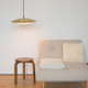 Brass Diskos pendant light by Jo Hammerborg for Fog & Mørup, 1960s