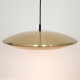 Brass Diskos pendant light by Jo Hammerborg for Fog & Mørup, 1960s
