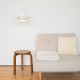 White Falcon pendant light designed by Andreas Hansen for Fog & Mørup, 1960s
