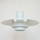 White Falcon pendant light designed by Andreas Hansen for Fog & Mørup, 1960s