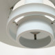 White Falcon pendant light designed by Andreas Hansen for Fog & Mørup, 1960s