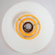 Egg-yolk yellow Falcon pendant light by Andreas Hansen for Fog & Mørup, 1960s