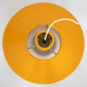 Egg-yolk yellow Falcon pendant light by Andreas Hansen for Fog & Mørup, 1960s