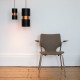Vesuv pendant light pair by Jo Hammerborg for Fog & Mørup, 1960s